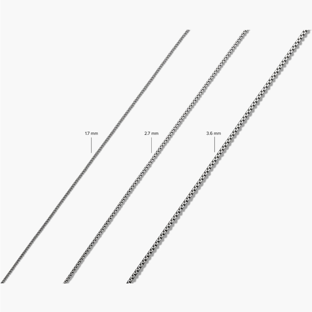 David Yurman Cable Amulet Vehicle Box Chain Necklace - Picture 5 of 6